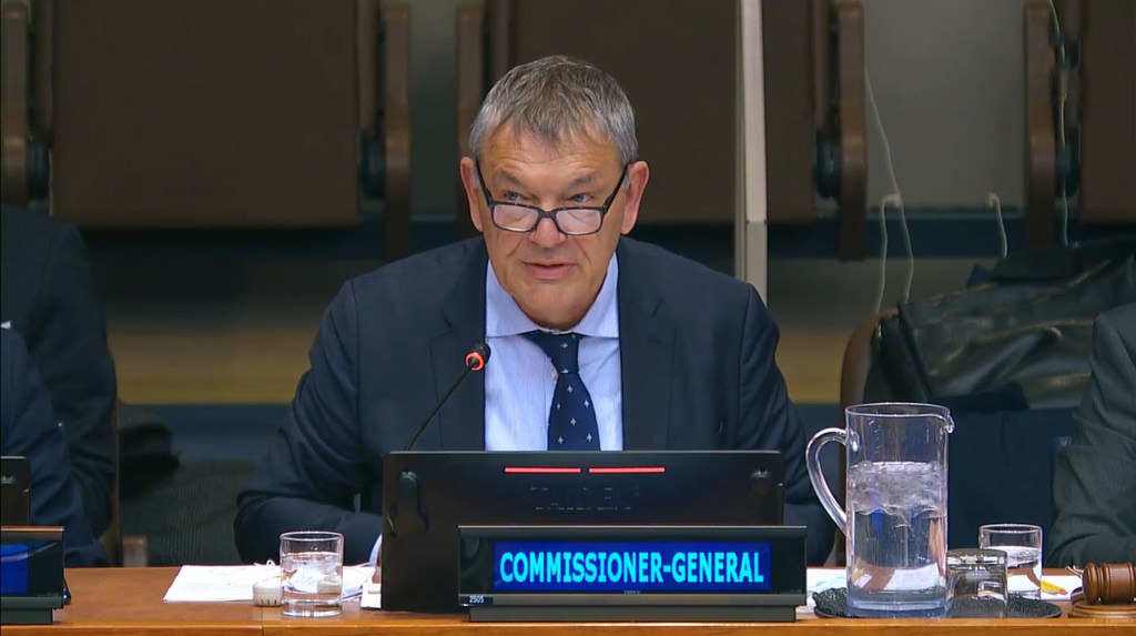 Генеральный комиссар БАПОР Филипп Лаззарини. 